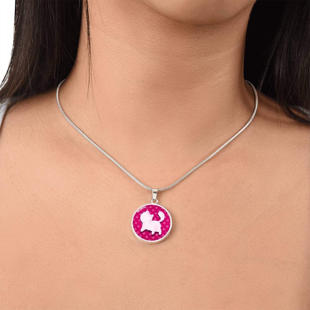 Pink Kitty necklace - Jewelry - Epileptic Al’s Shop