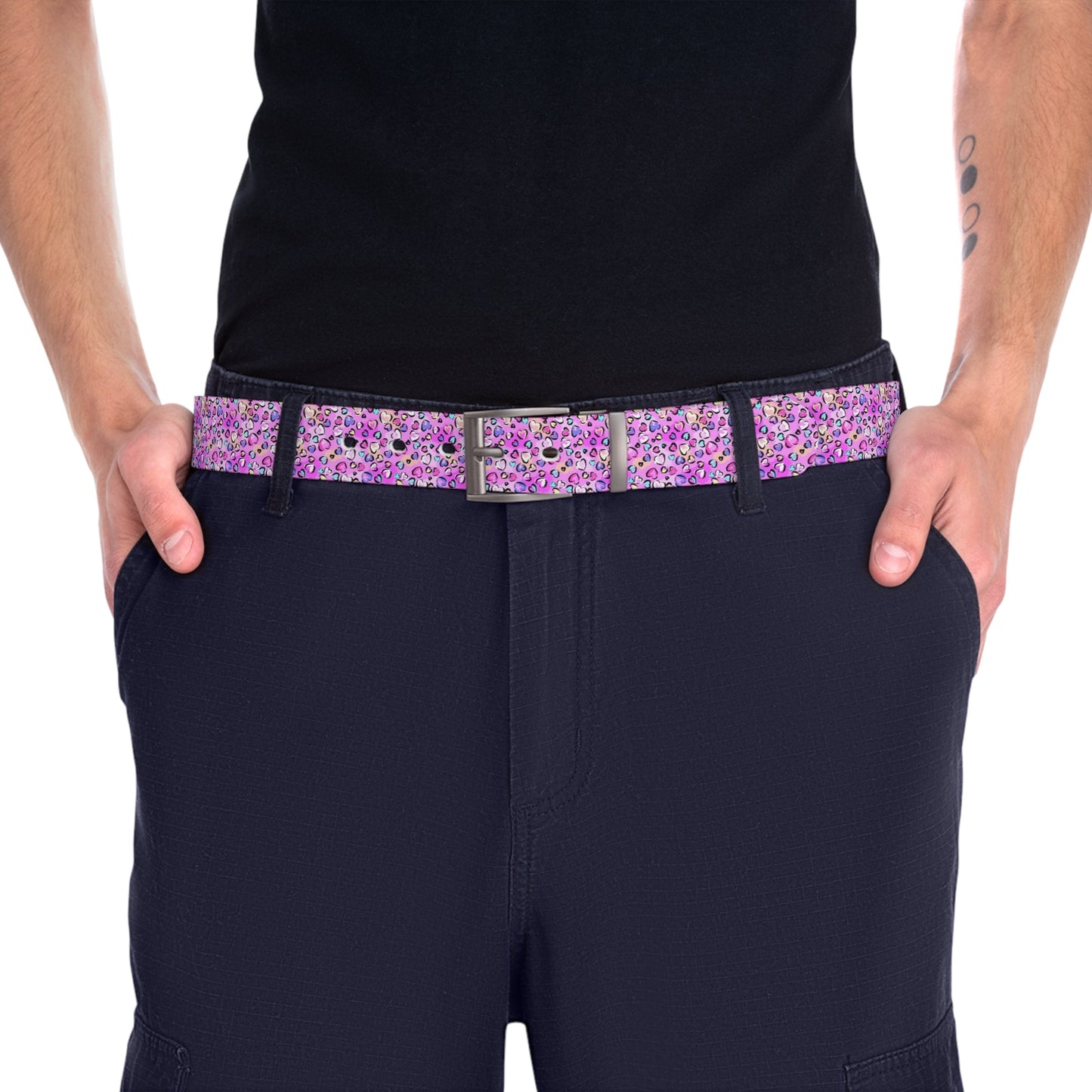 Pink Leopard Belt - Accessories - Epileptic Al’s Shop