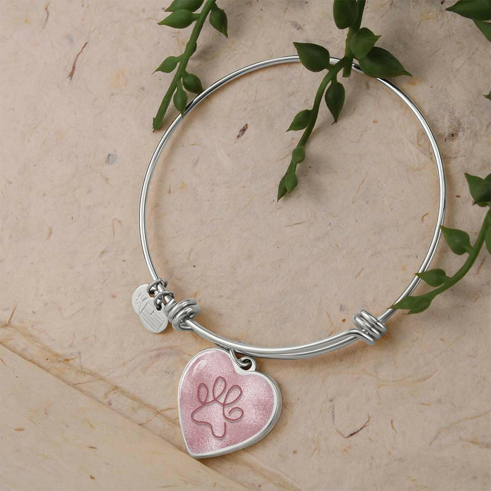 Pink on Pink Paw Bracelet - Jewelry - Epileptic Al’s Shop