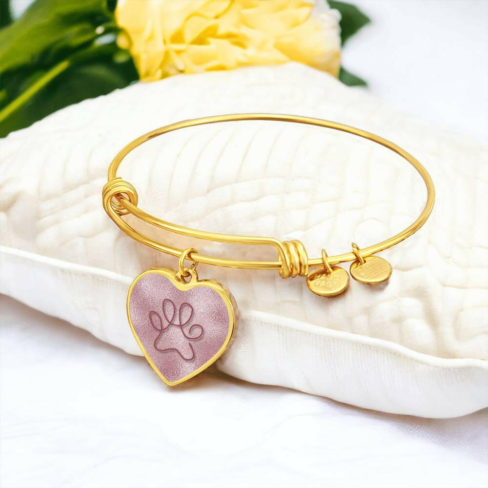 Pink on Pink Paw Bracelet - Jewelry - Epileptic Al’s Shop