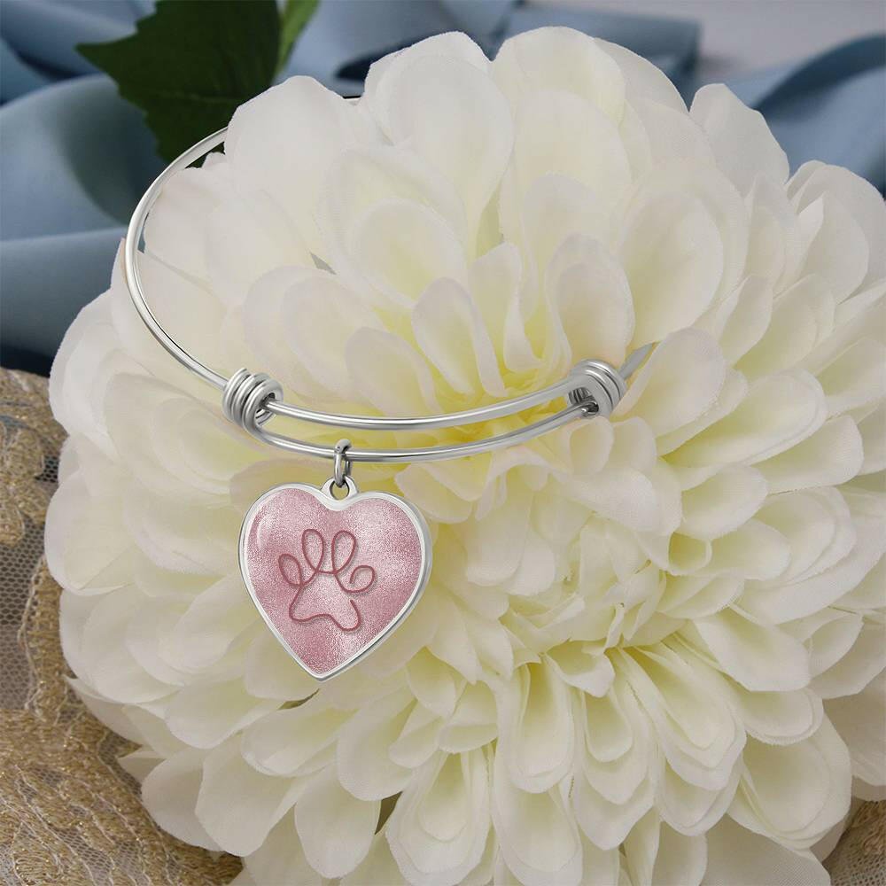 Pink on Pink Paw Bracelet - Jewelry - Epileptic Al’s Shop