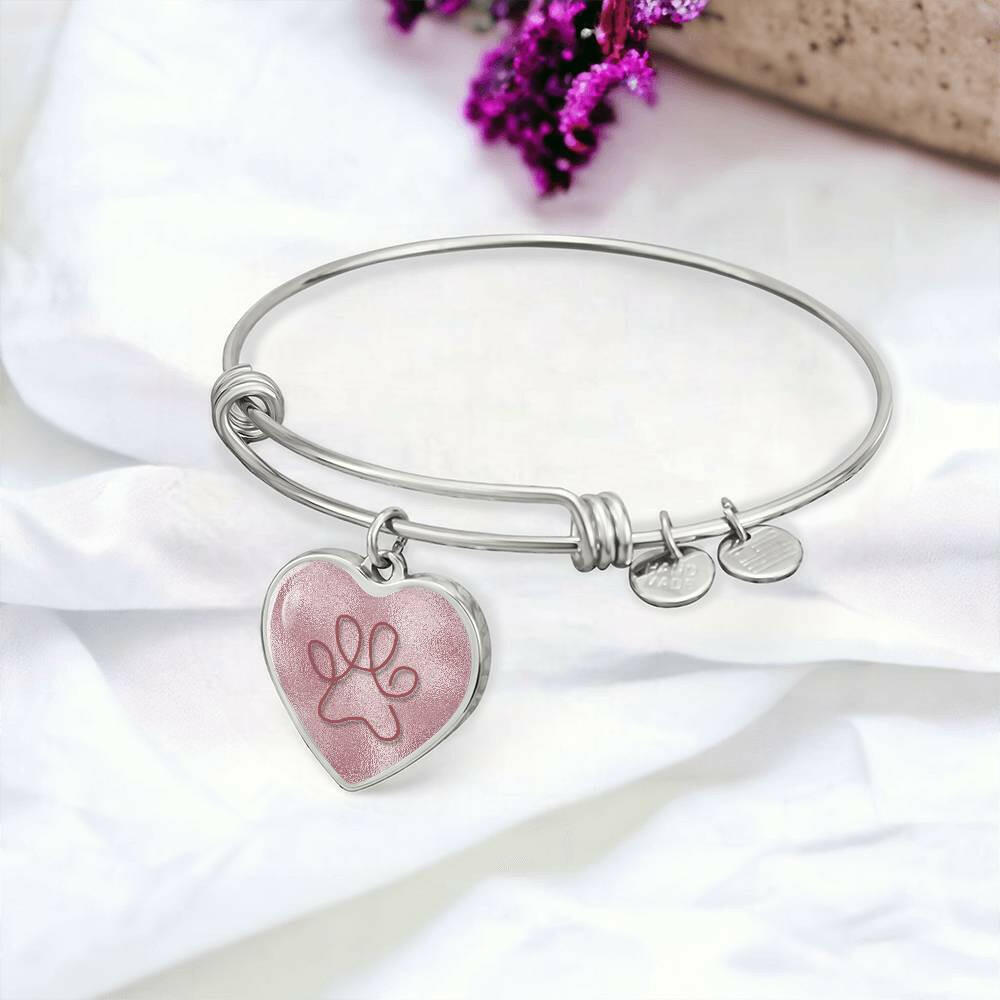 Pink on Pink Paw Bracelet - Jewelry - Epileptic Al’s Shop