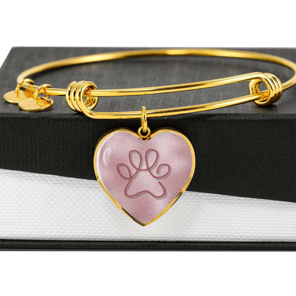 Pink on Pink Paw Bracelet - Jewelry - Epileptic Al’s Shop