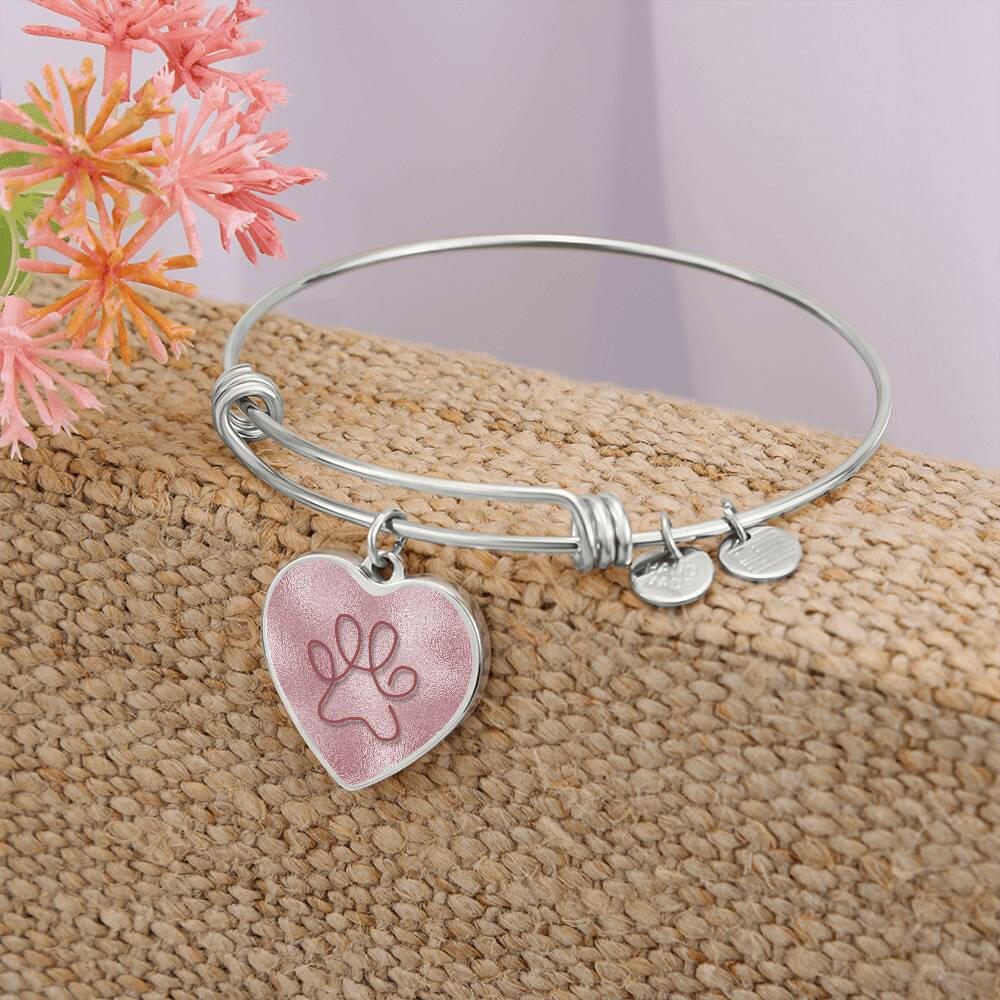 Pink on Pink Paw Bracelet - Jewelry - Epileptic Al’s Shop