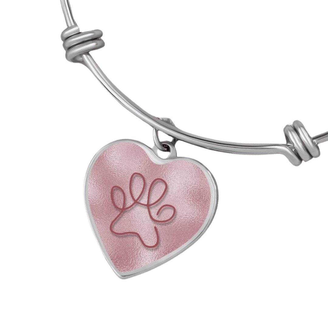 Pink on Pink Paw Bracelet - Jewelry - Epileptic Al’s Shop