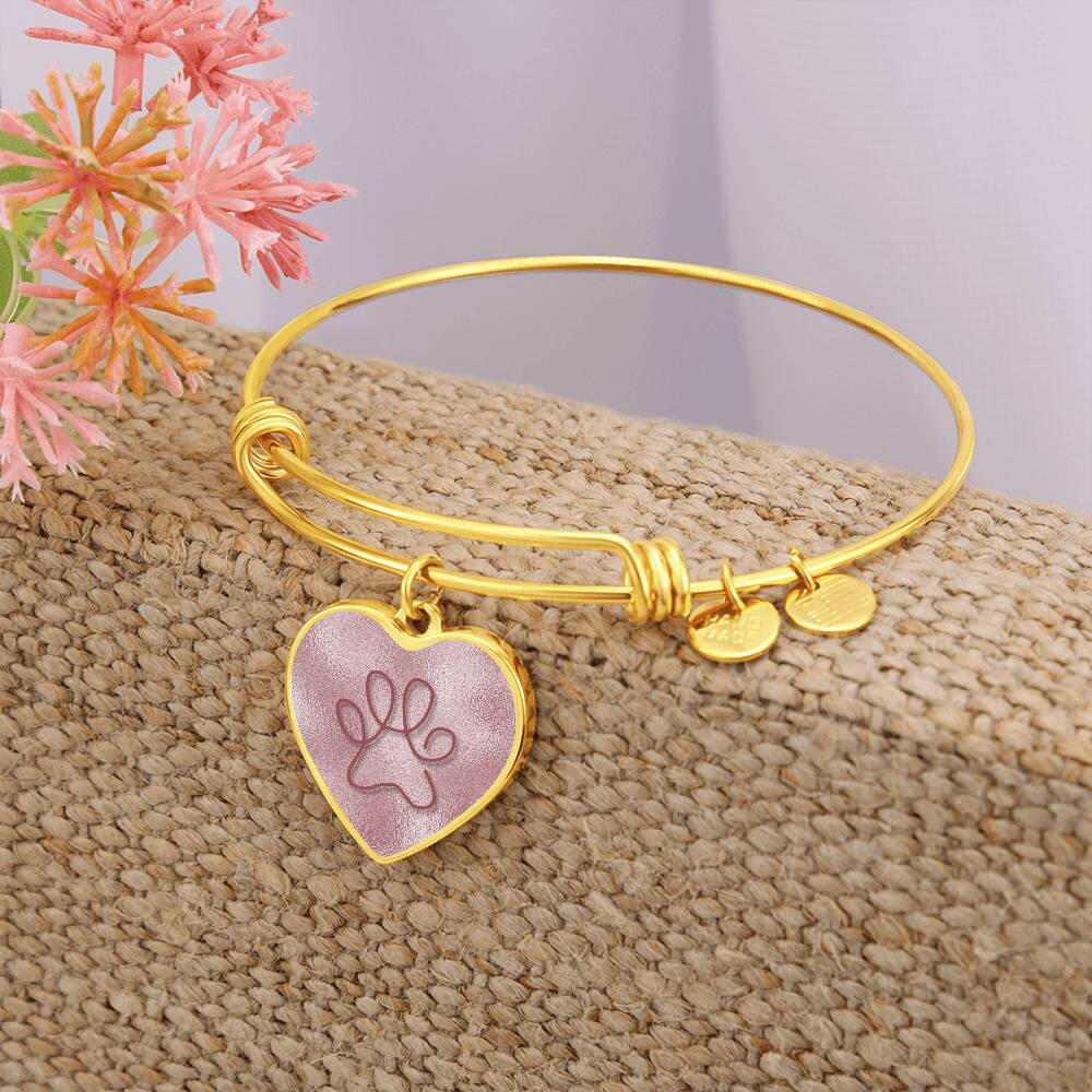 Pink on Pink Paw Bracelet - Jewelry - Epileptic Al’s Shop