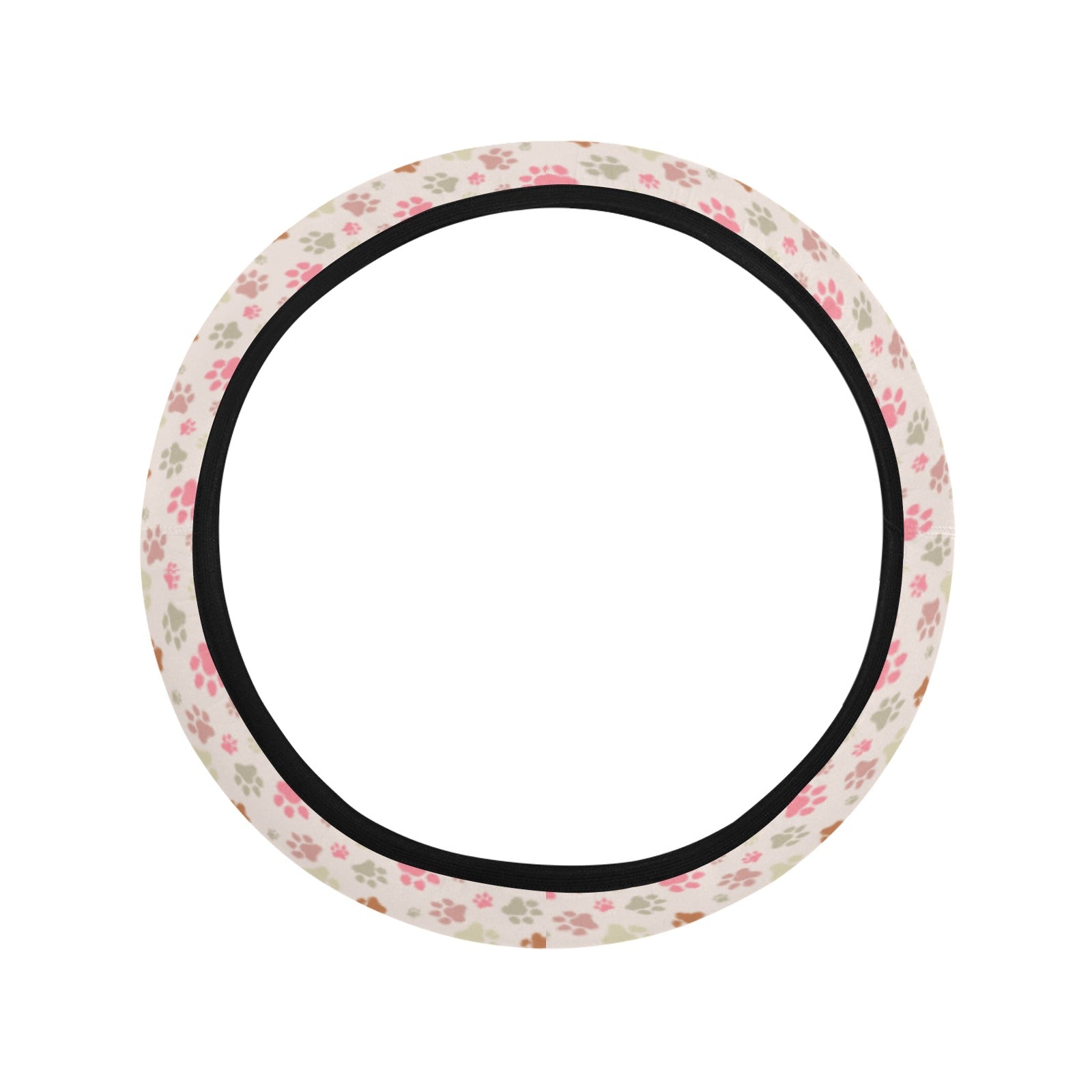 Pink Paws Steering Wheel Cover with Elastic Edge - Accessories - Epileptic Al’s Shop