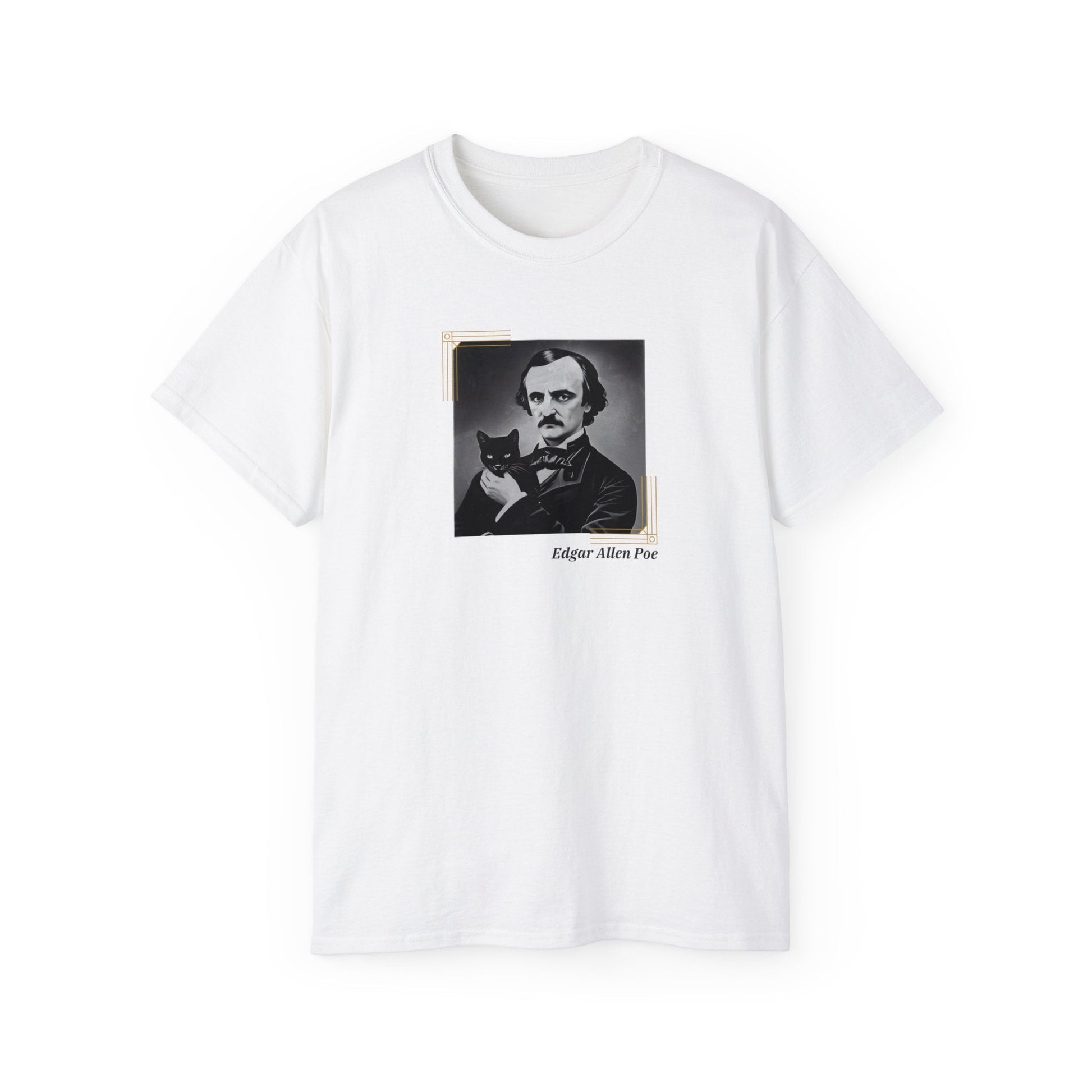 Poe Cat Unisex Ultra Cotton Tee - T - Shirt - Epileptic Al’s Shop