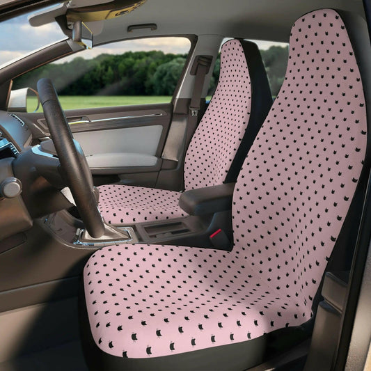 Pretty in Pink Car Seat Covers - All Over Prints - Epileptic Al’s Shop