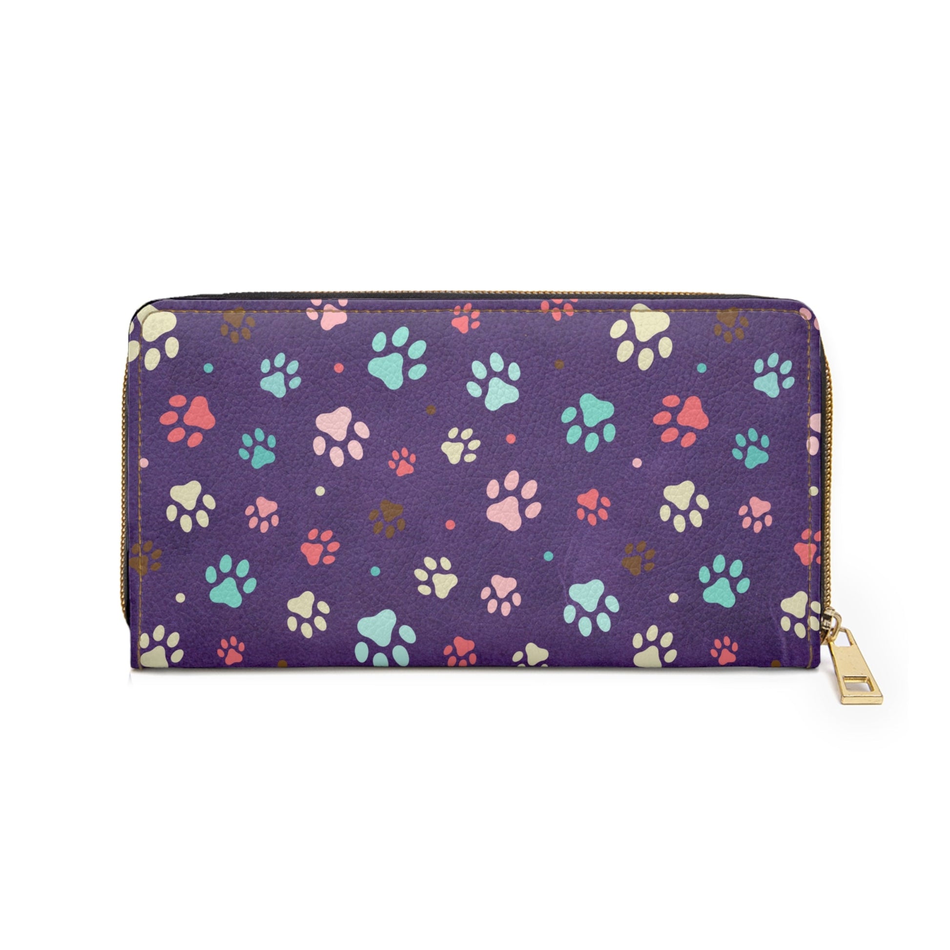 Pretty in Purple Zipper Wallet - Accessories - Epileptic Al’s Shop