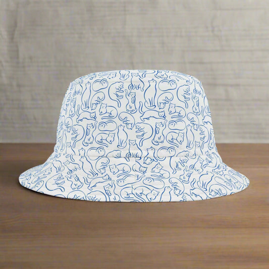 Pretty Kitty Bucket Hat - Hats - Epileptic Al’s Shop