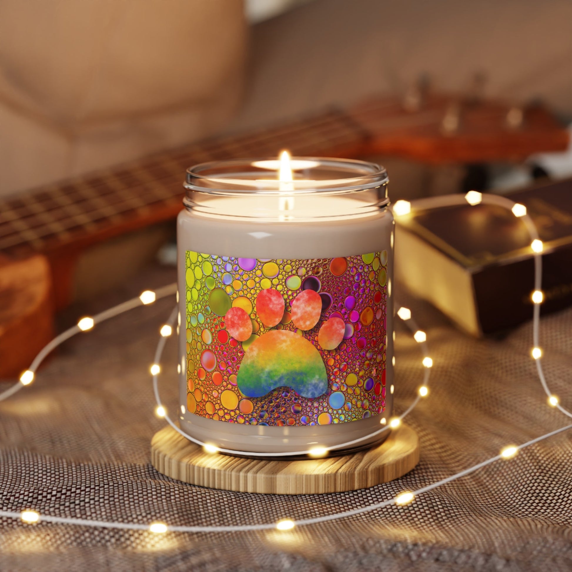 Prism Paw Scented Soy Candle, 9oz - Home Decor - Epileptic Al’s Shop