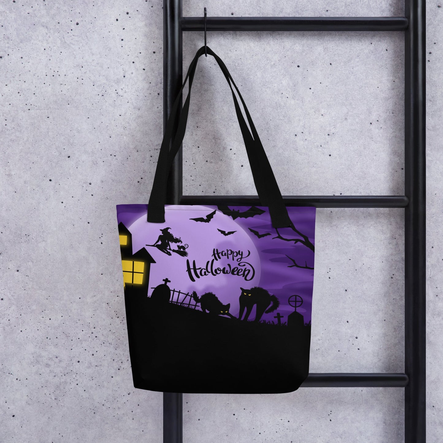 Purple Halloween Tote Bag - Bags - EpiAl's Shop