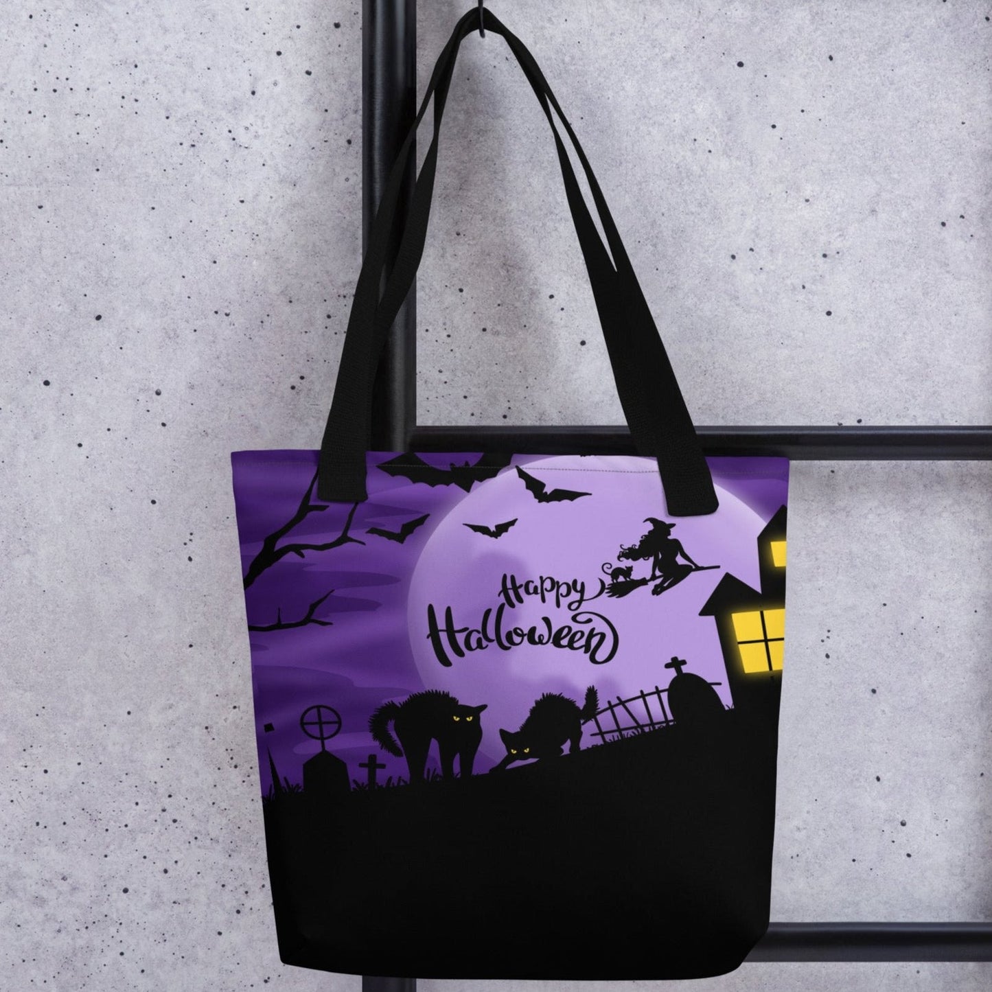 Purple Halloween Tote Bag - Bags - EpiAl's Shop