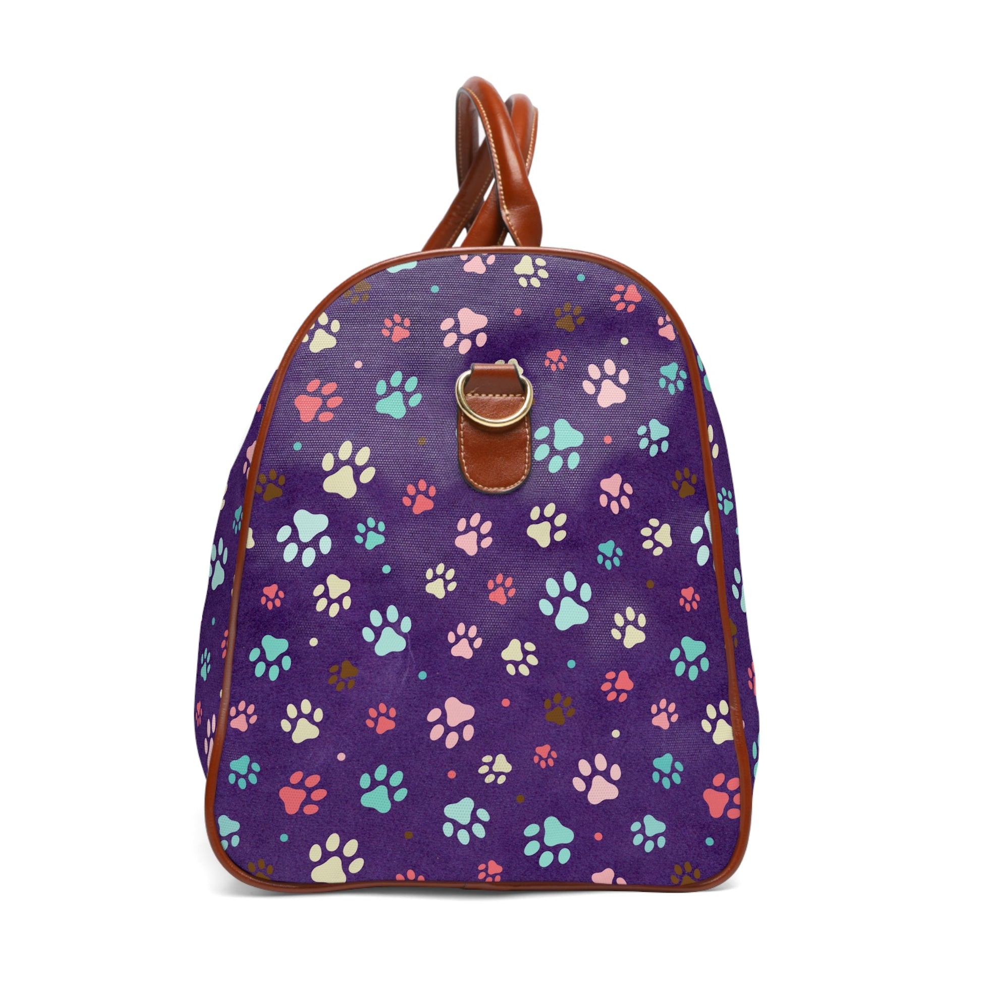 Purple Paws Waterproof Travel Bag - Bags - Epileptic Al’s Shop