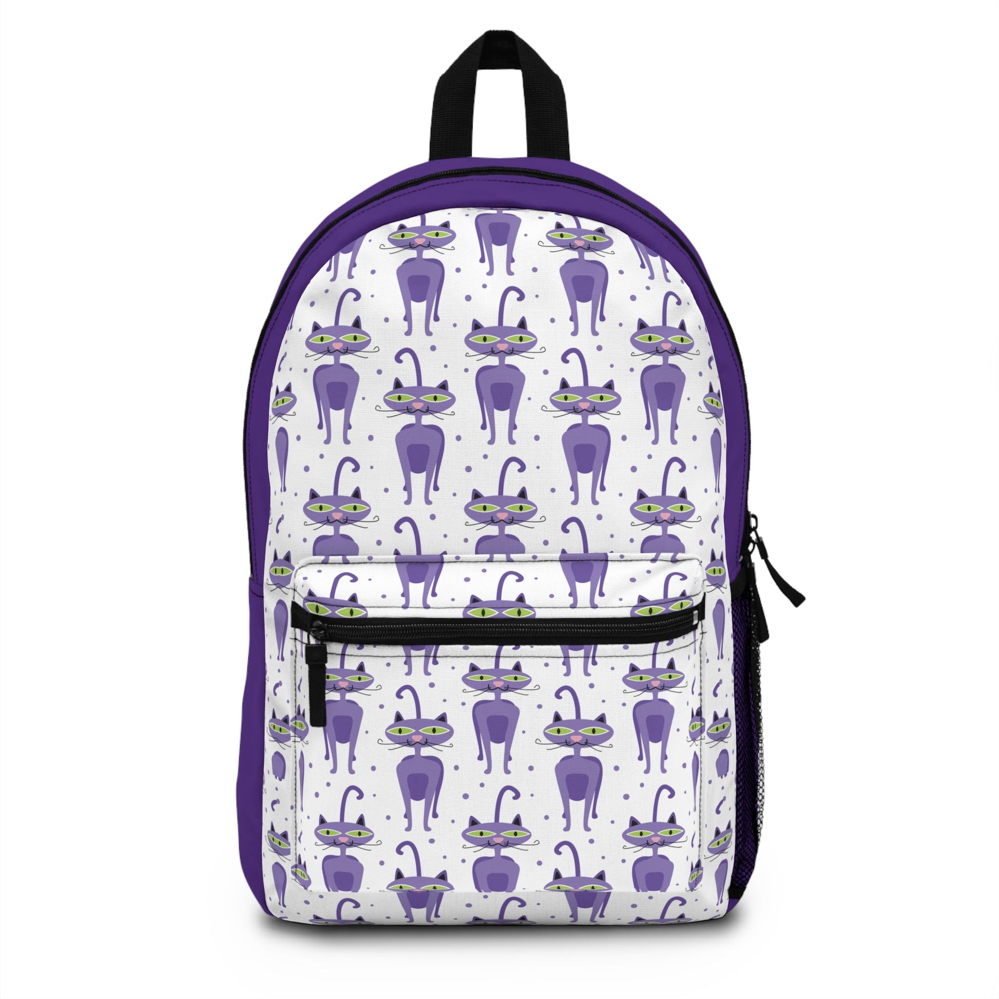 Purrple Kitty Backpack - Bags - Epileptic Al’s Shop