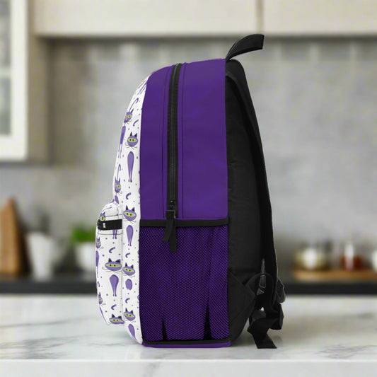 Purrple Kitty Backpack - Bags - Epileptic Al’s Shop