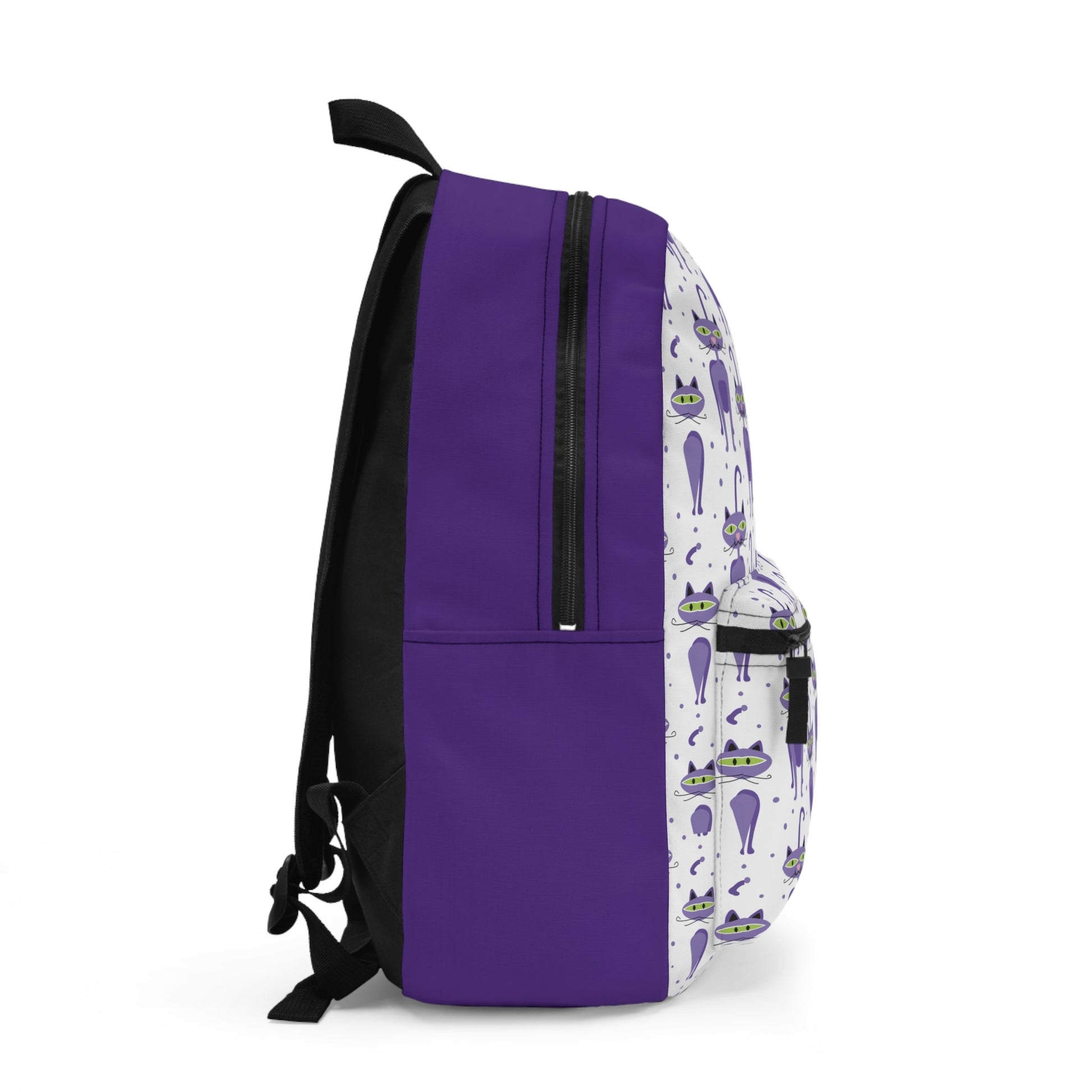 Purrple Kitty Backpack - Bags - Epileptic Al’s Shop