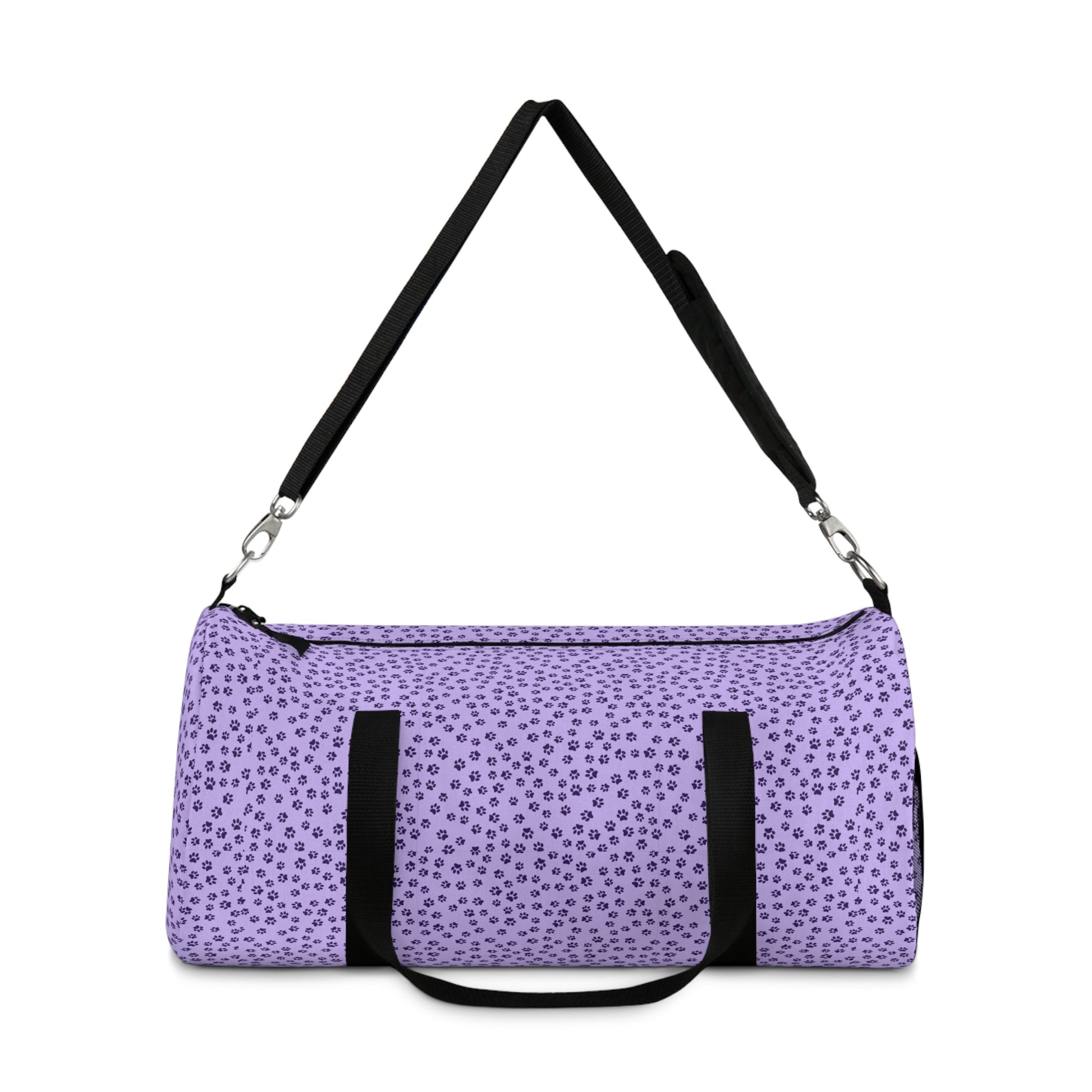 Purrrple Tiny Paws Duffel Bag - Bags - Epileptic Al’s Shop