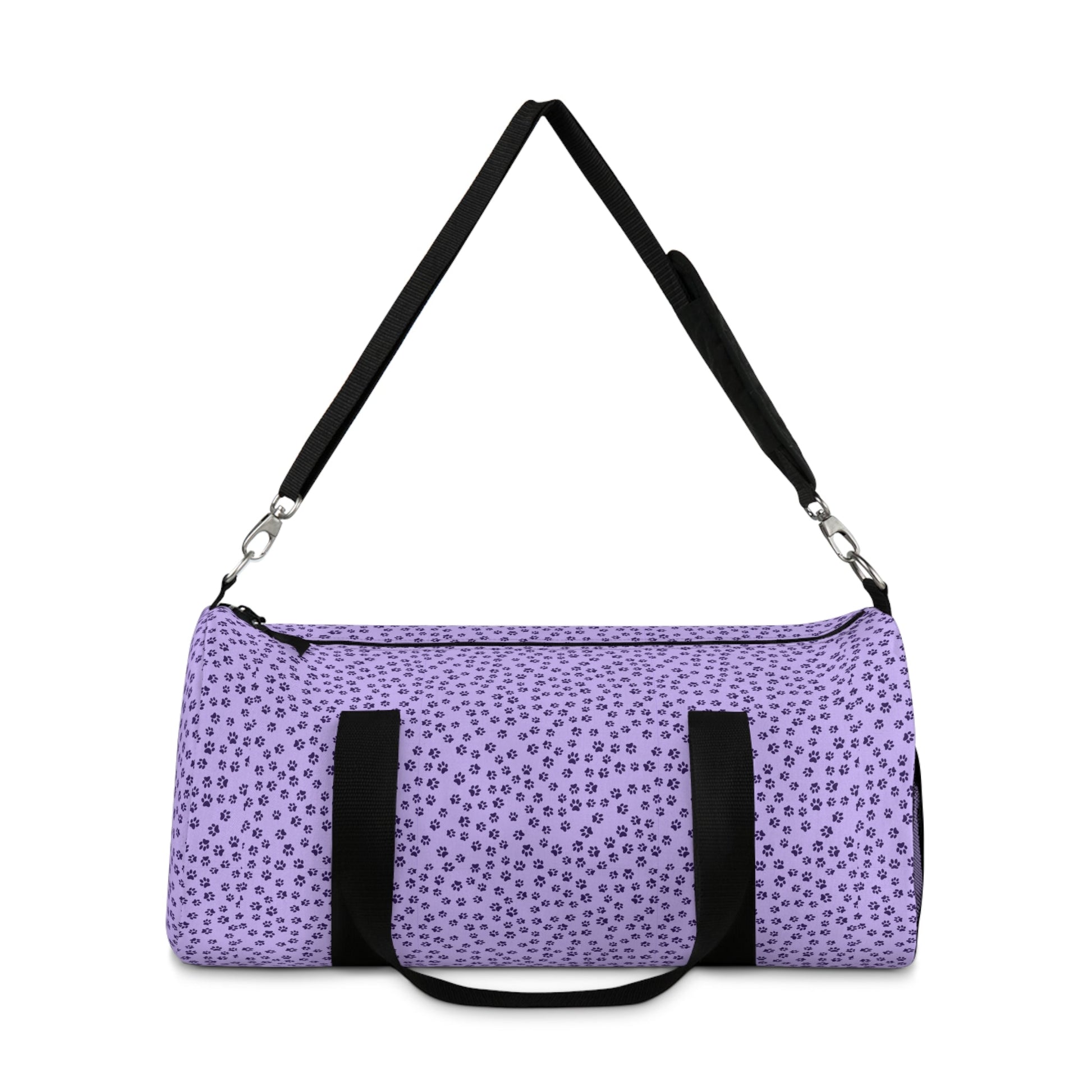 Purrrple Tiny Paws Duffel Bag - Bags - Epileptic Al’s Shop