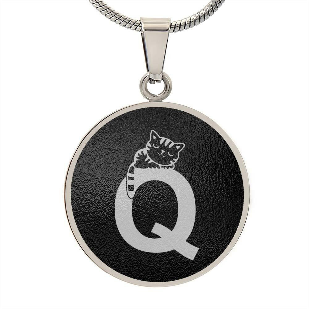 Q Necklace - Jewelry - Epileptic Al’s Shop