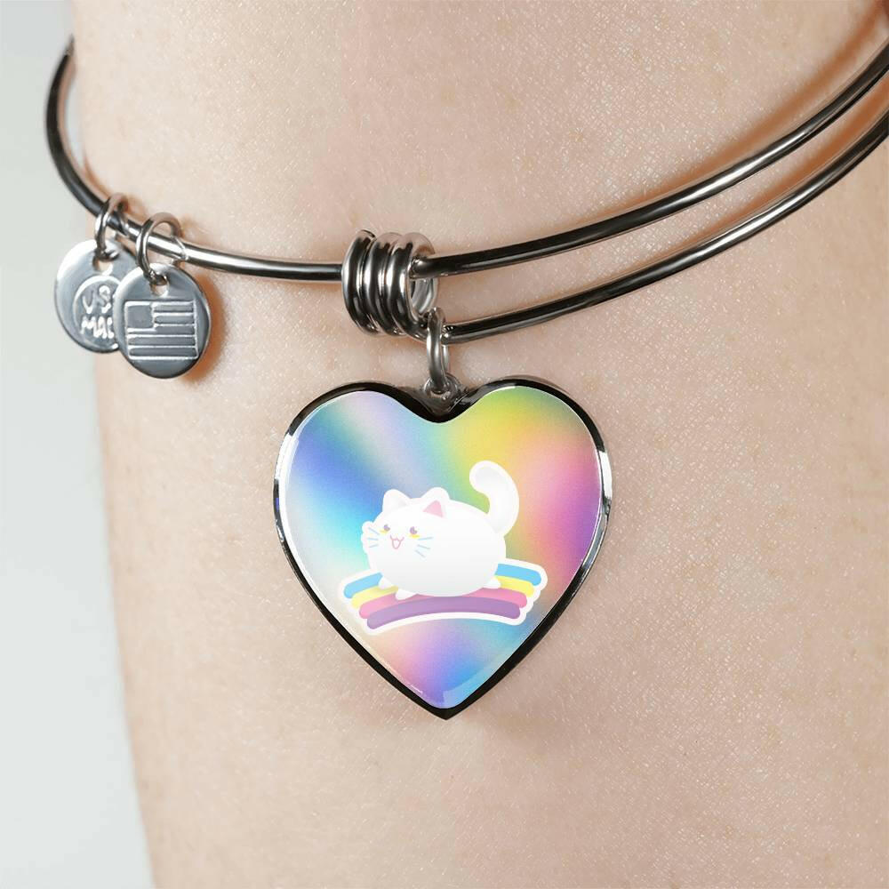 Rainbow Kitty Bracelet - Jewelry - Epileptic Al’s Shop