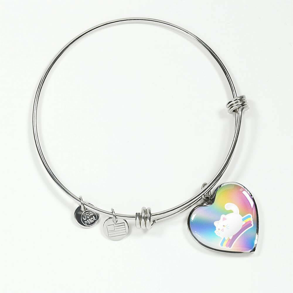 Rainbow Kitty Bracelet - Jewelry - Epileptic Al’s Shop