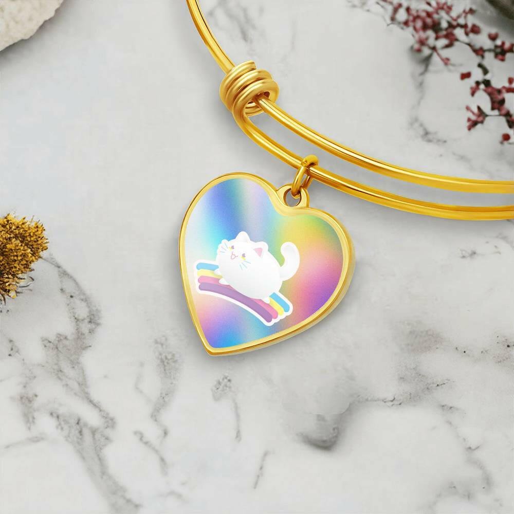 Rainbow Kitty Bracelet - Jewelry - Epileptic Al’s Shop