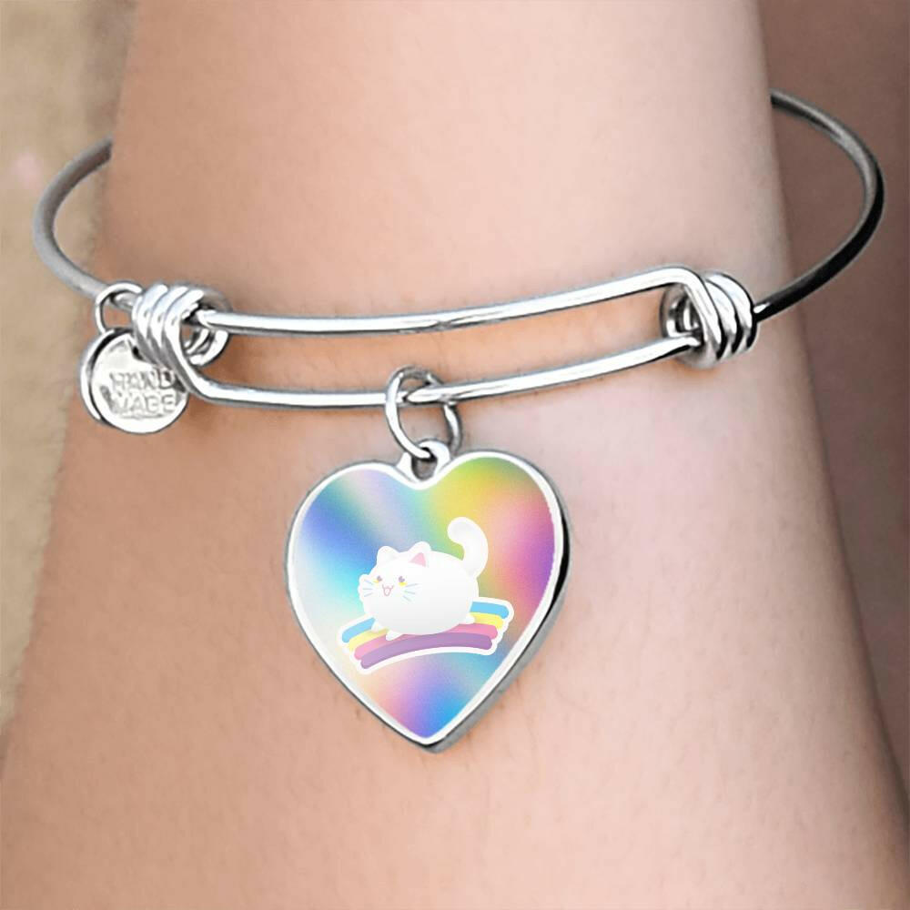 Rainbow Kitty Bracelet - Jewelry - Epileptic Al’s Shop