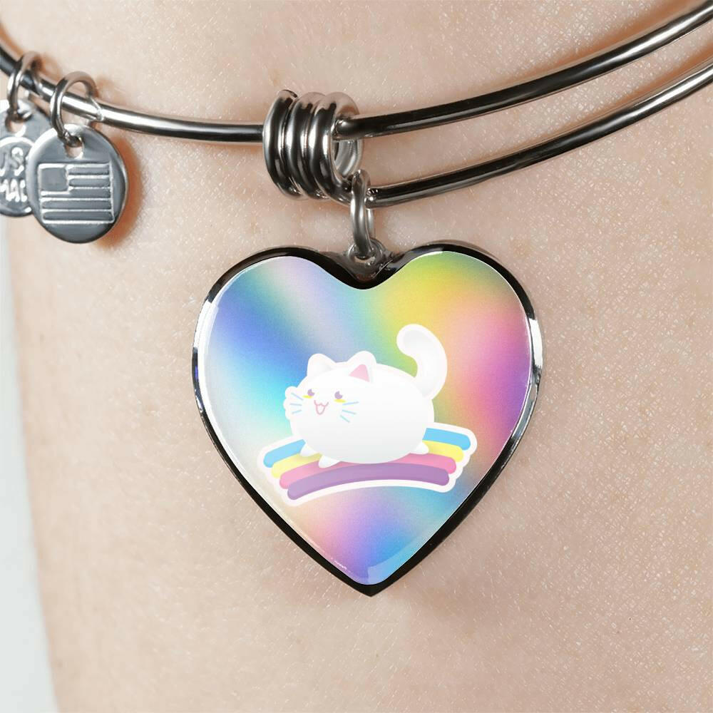 Rainbow Kitty Bracelet - Jewelry - Epileptic Al’s Shop