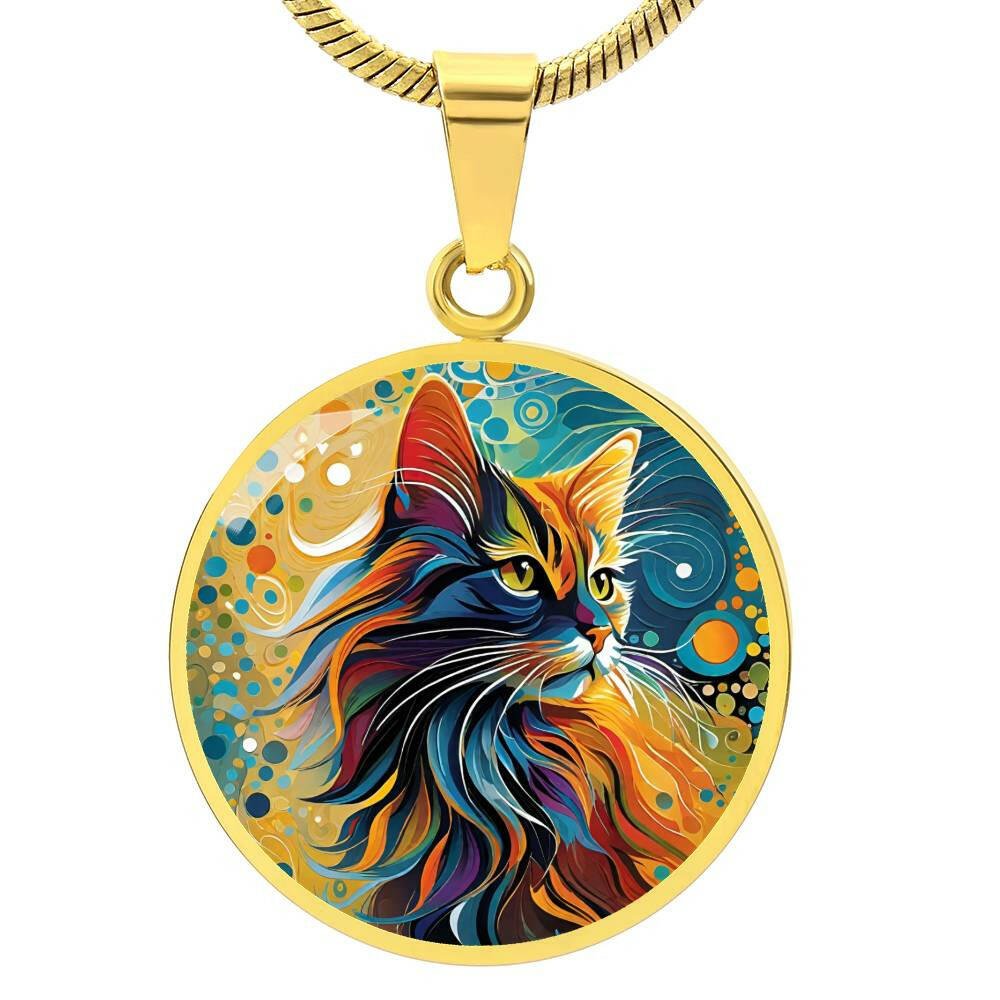 Rainbow Kitty Necklace - Jewelry - Epileptic Al’s Shop