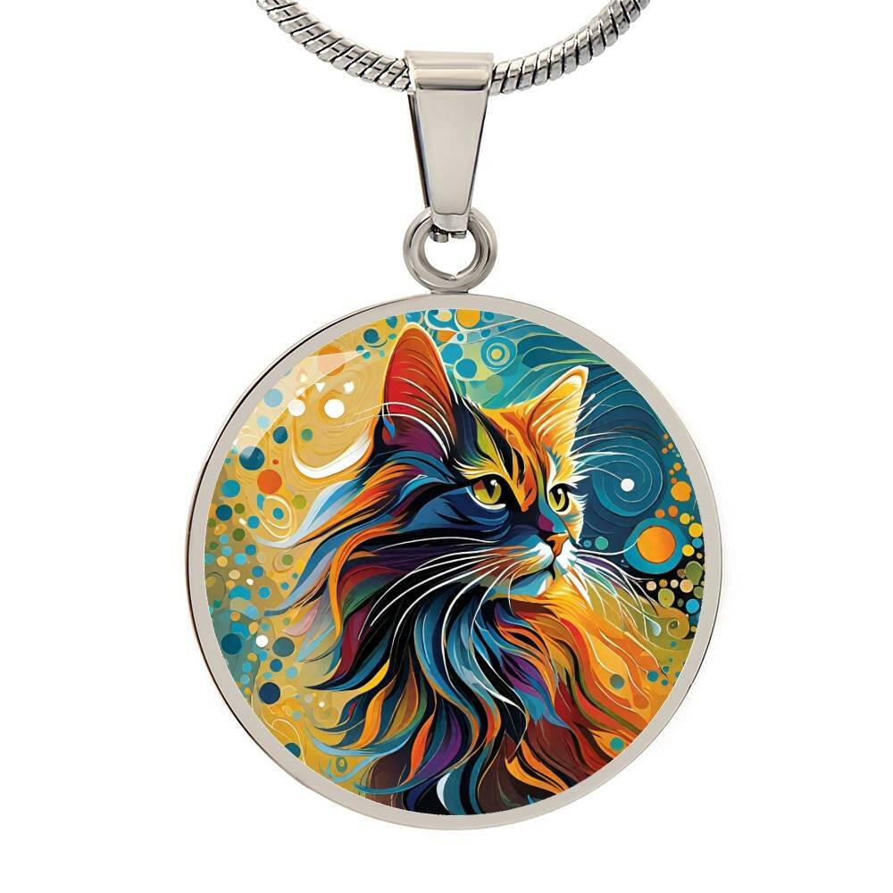 Rainbow Kitty Necklace - Jewelry - Epileptic Al’s Shop