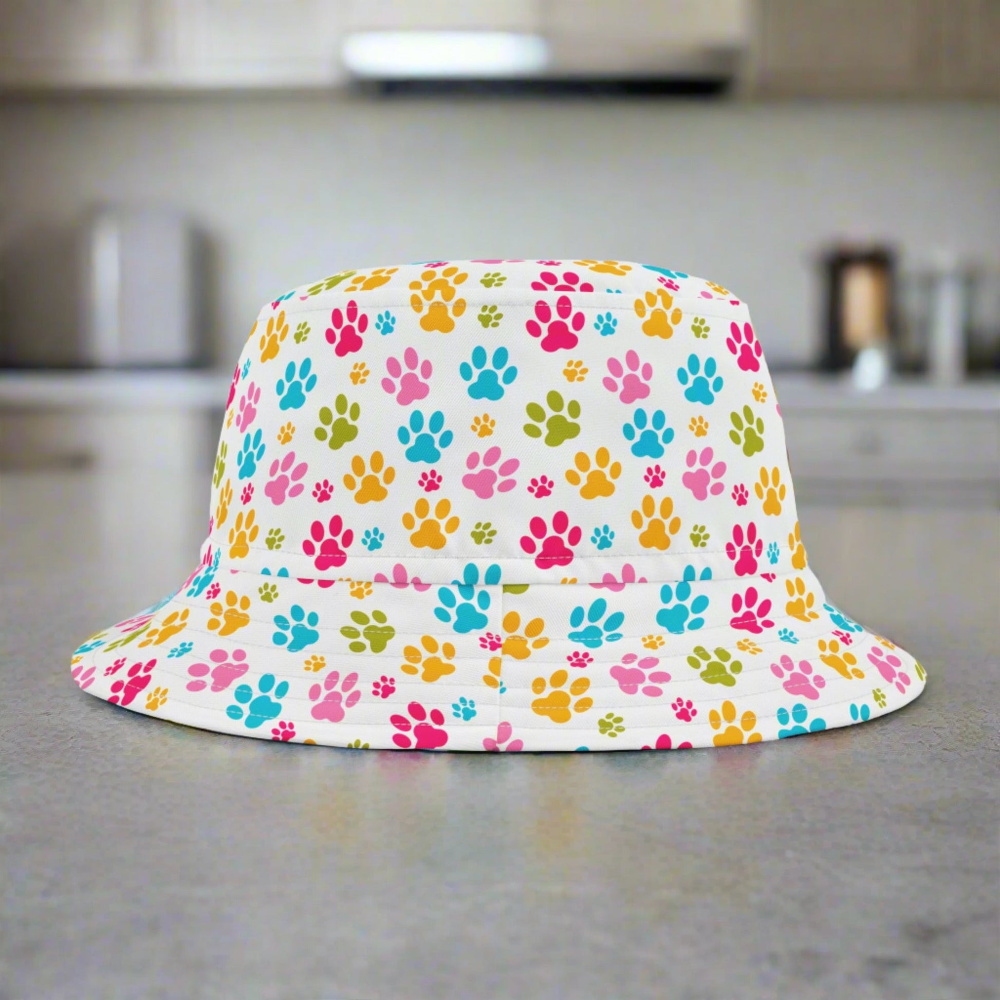 Rainbow Paws Bucket Hat - Hats - Epileptic Al’s Shop