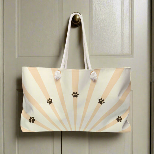 Rays of Kitty Paws Weekender Bag - Bags - Epileptic Al’s Shop