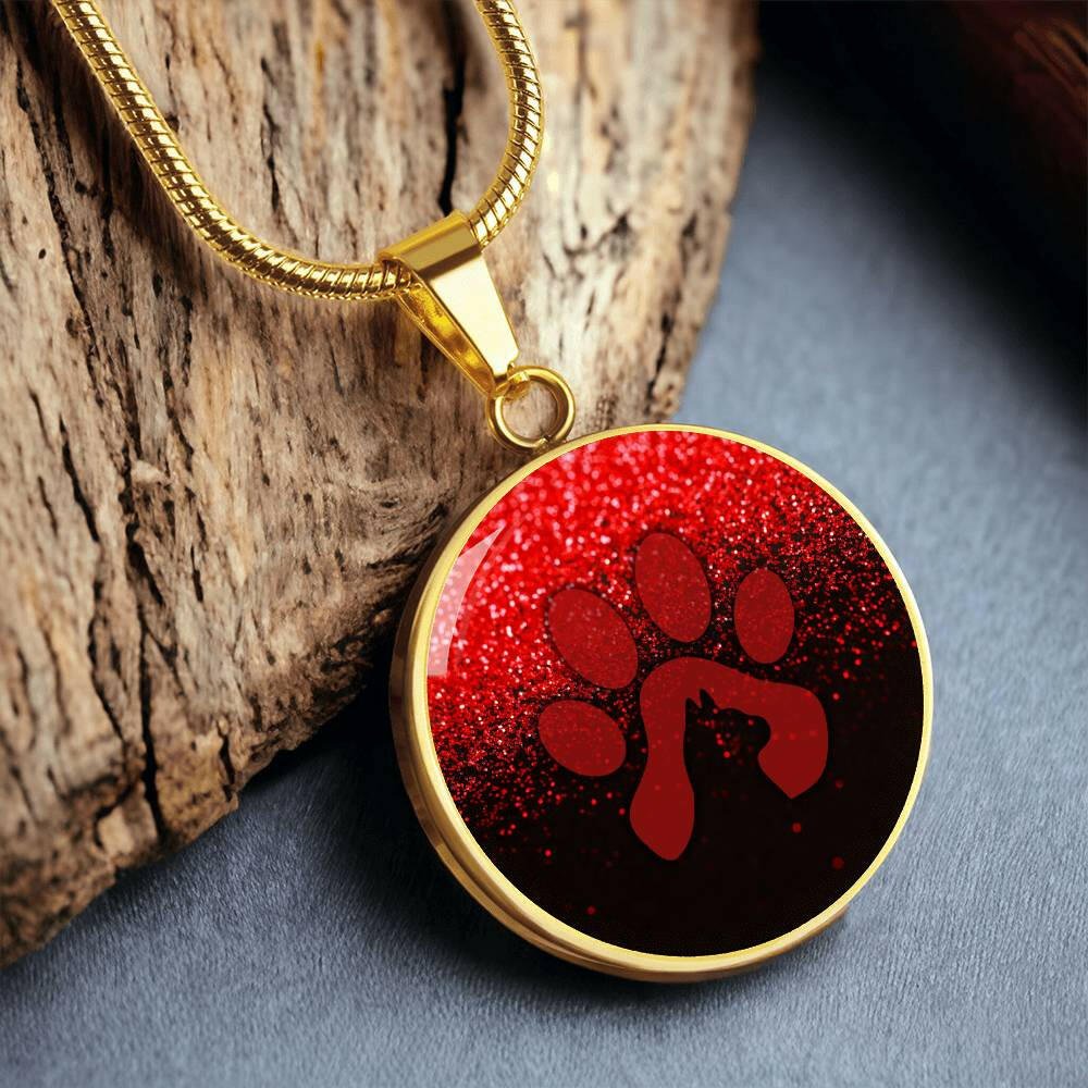 Red Rain Paw - Jewelry - Epileptic Al’s Shop