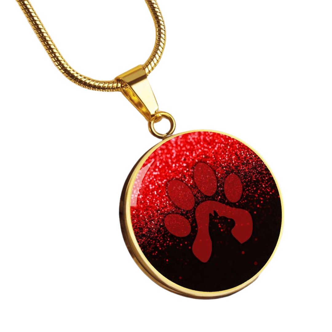 Red Rain Paw - Jewelry - Epileptic Al’s Shop