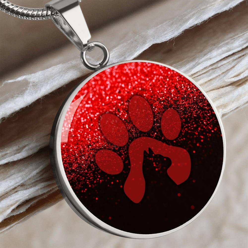 Red Rain Paw - Jewelry - Epileptic Al’s Shop