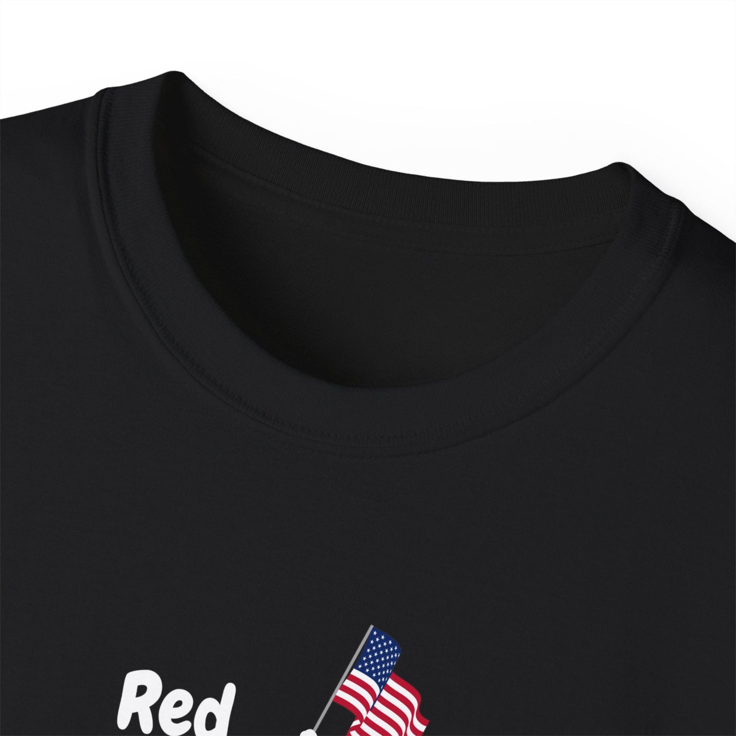 Red White & Blue Unisex Ultra Cotton Tee - T - Shirt - Epileptic Al’s Shop