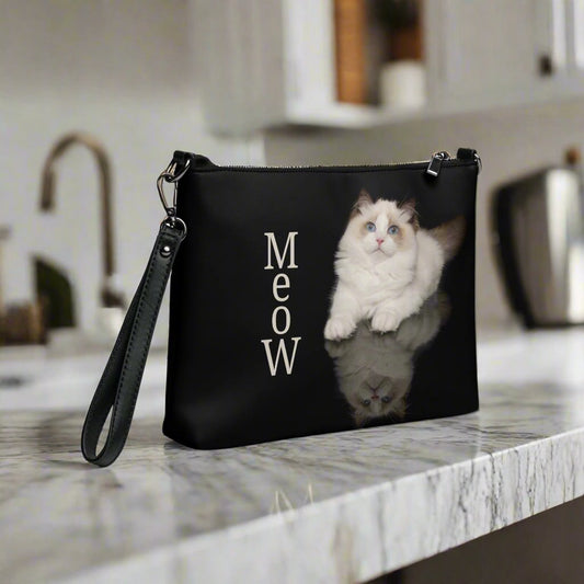 Reflective Kitty Crossbody Bag - bag - EpiAl's Shop