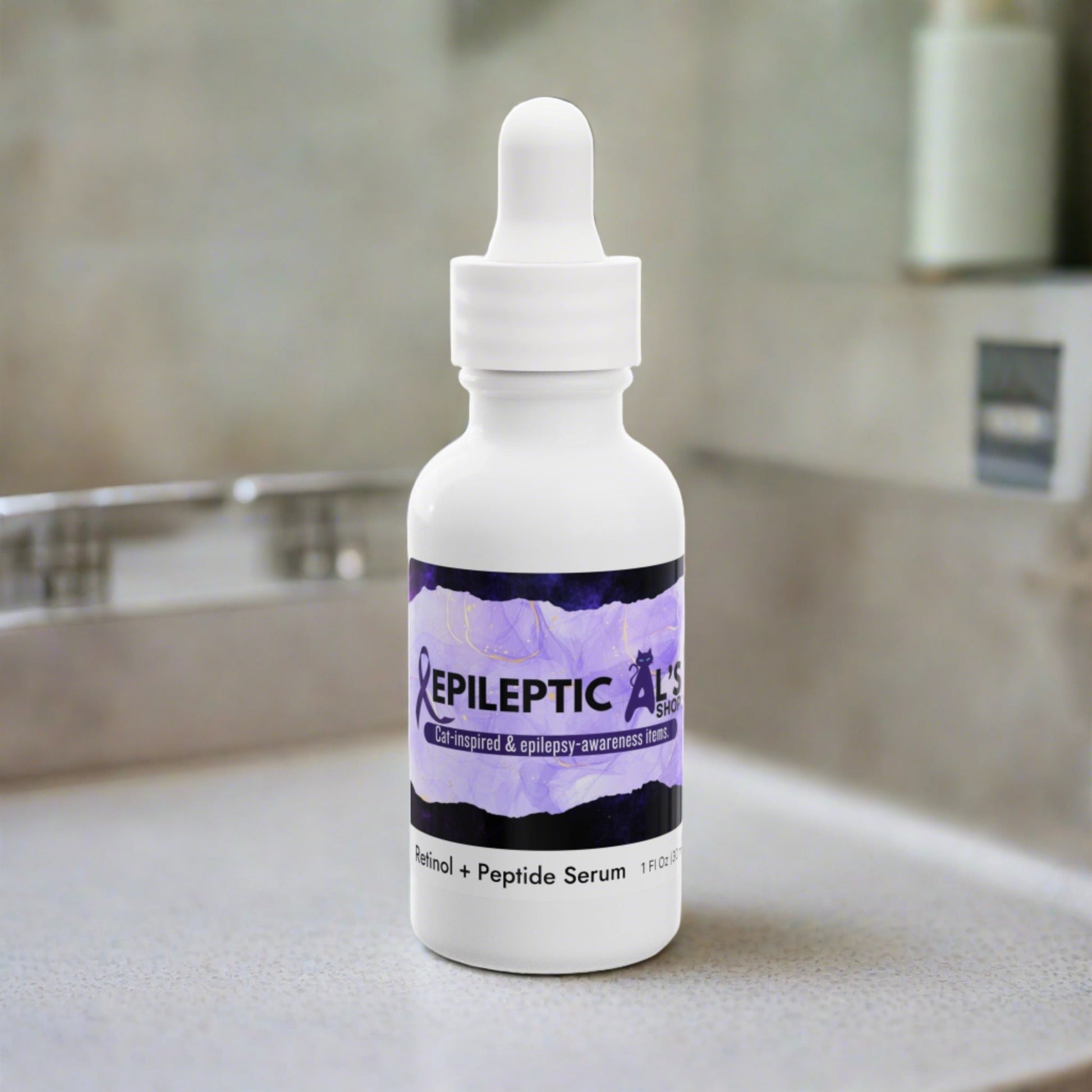 Retinol and Peptide Face Serum, 1oz - Accessories - Epileptic Al’s Shop