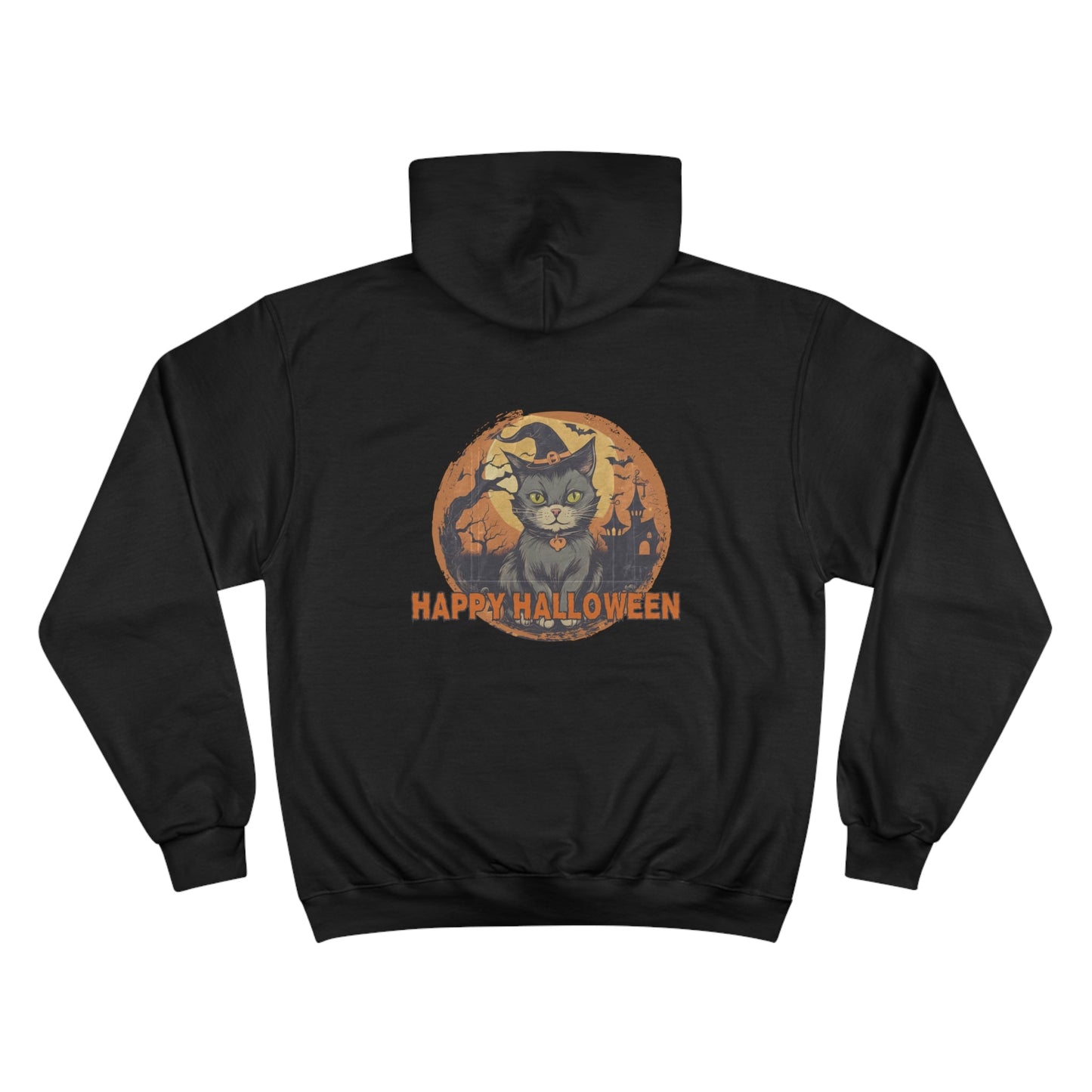 Retro Halloween Champion Hoodie - Hoodie - Epileptic Al’s Shop