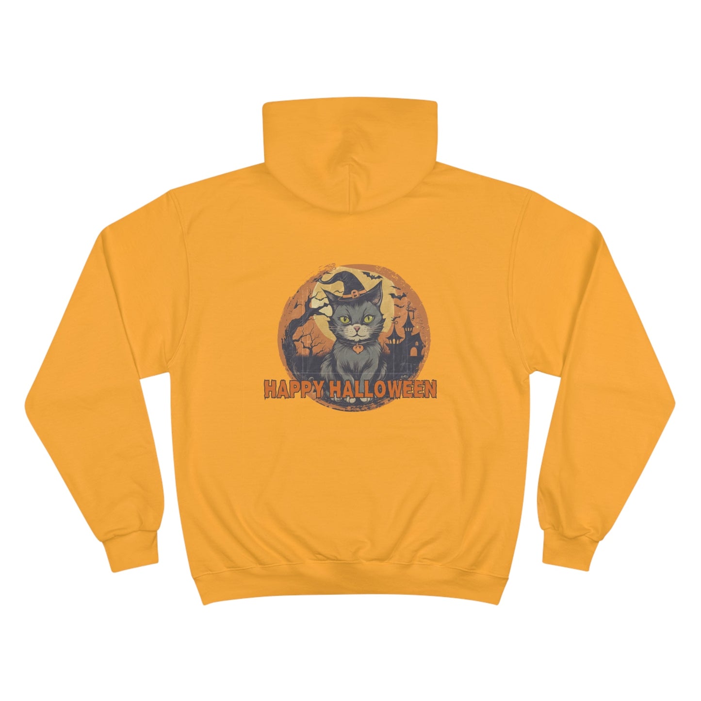 Retro Halloween Champion Hoodie - Hoodie - Epileptic Al’s Shop