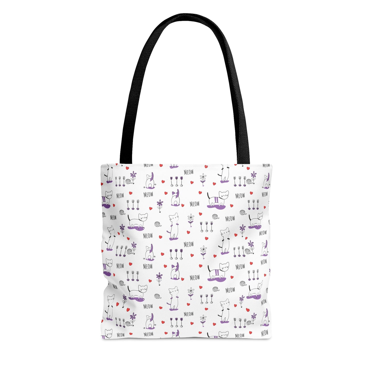 Right Meow Tote Bag - Bags - Epileptic Al’s Shop