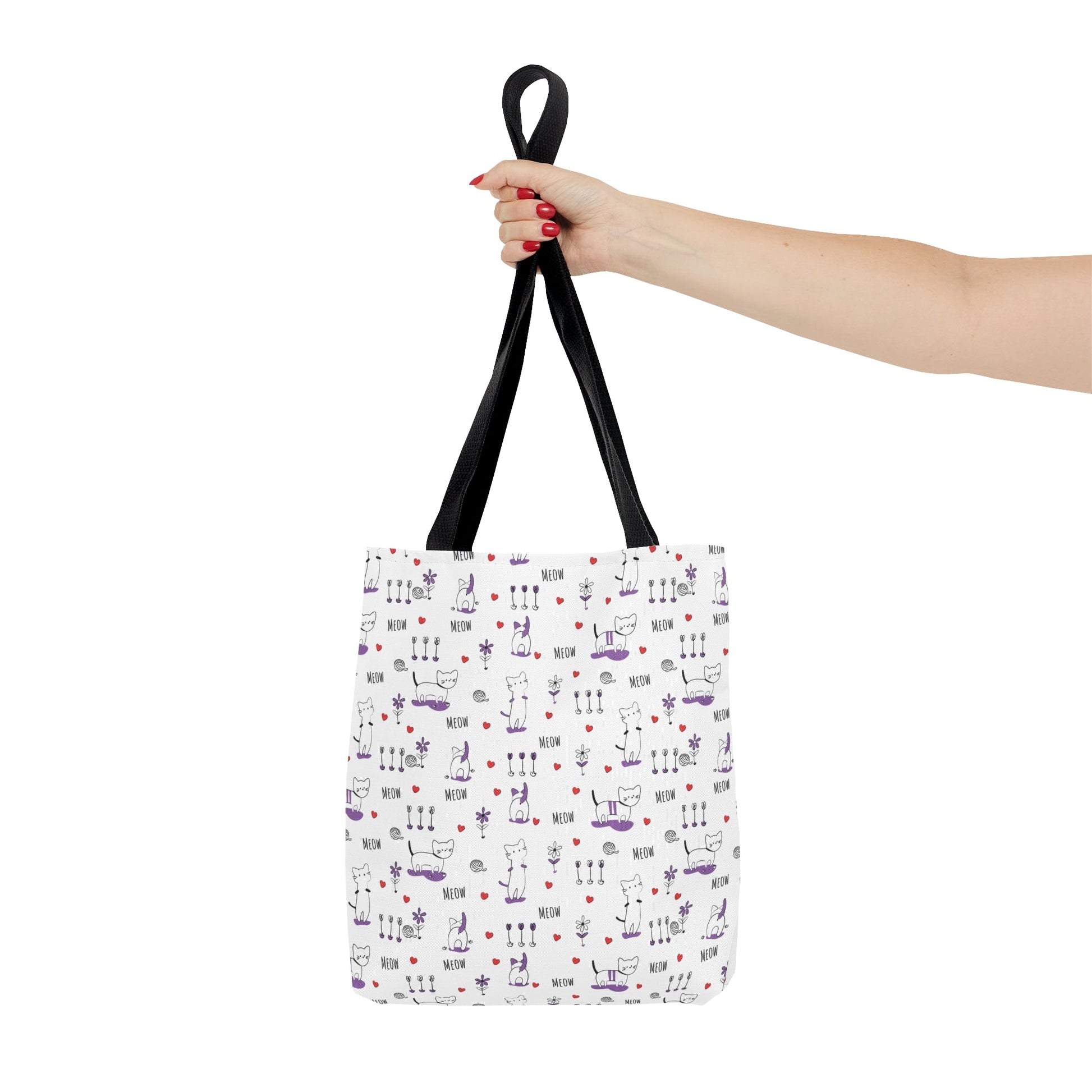 Right Meow Tote Bag - Bags - Epileptic Al’s Shop