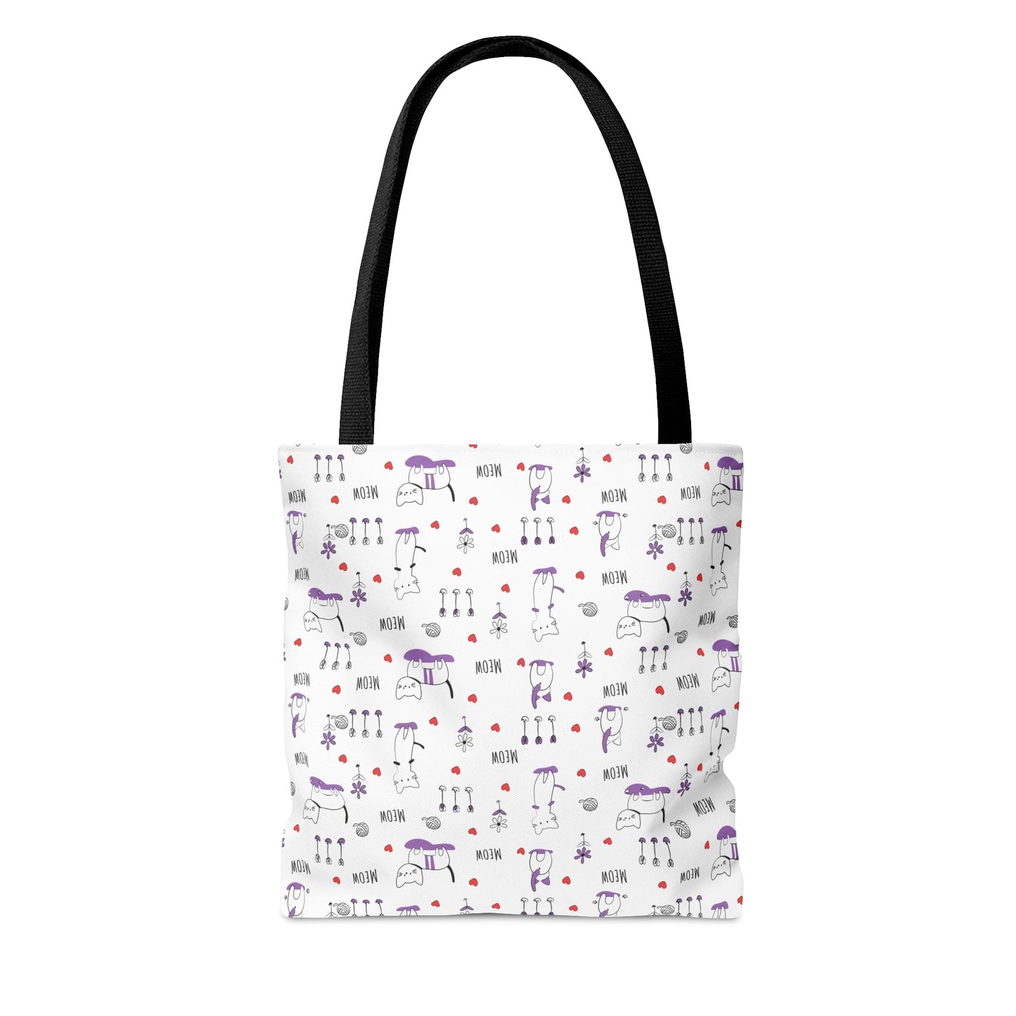 Right Meow Tote Bag - Bags - Epileptic Al’s Shop