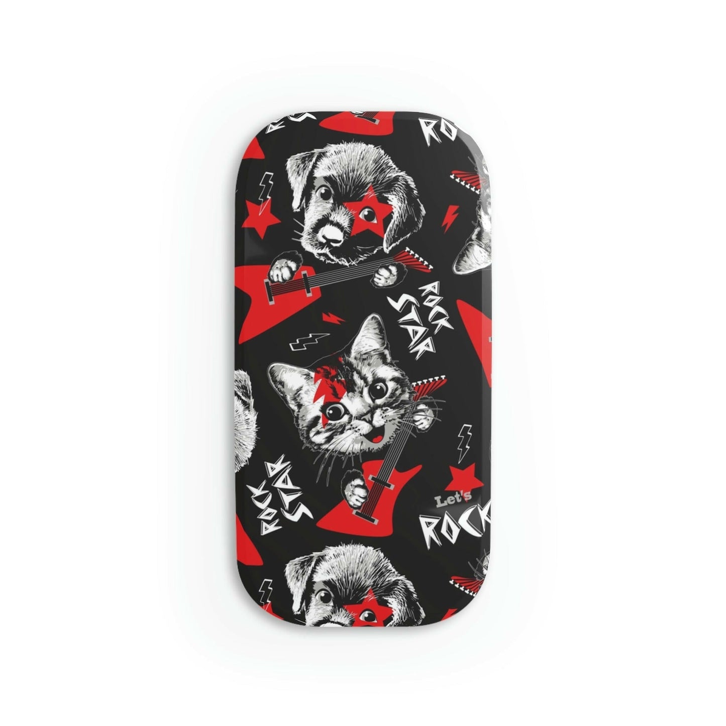 Rockstar Cat Phone Click - On Grip - Accessories - Epileptic Al’s Shop