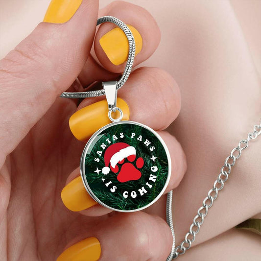 Santa Paws Necklace - Jewelry - Epileptic Al’s Shop