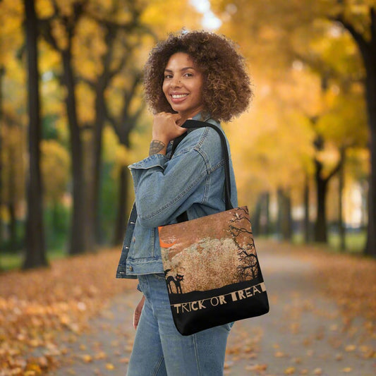 Scaredy Cat Trick or Treat Canvas Tote Bag - Accessories - EpiAl's Shop