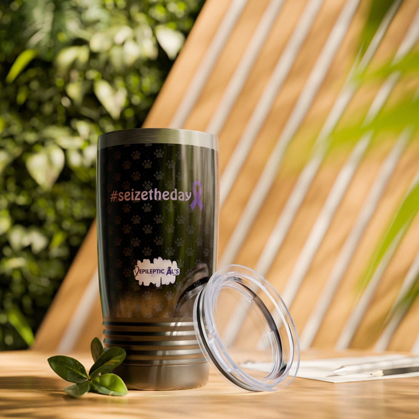 Seize the Day Ringneck Tumbler, 20oz - Mug - Epileptic Al’s Shop