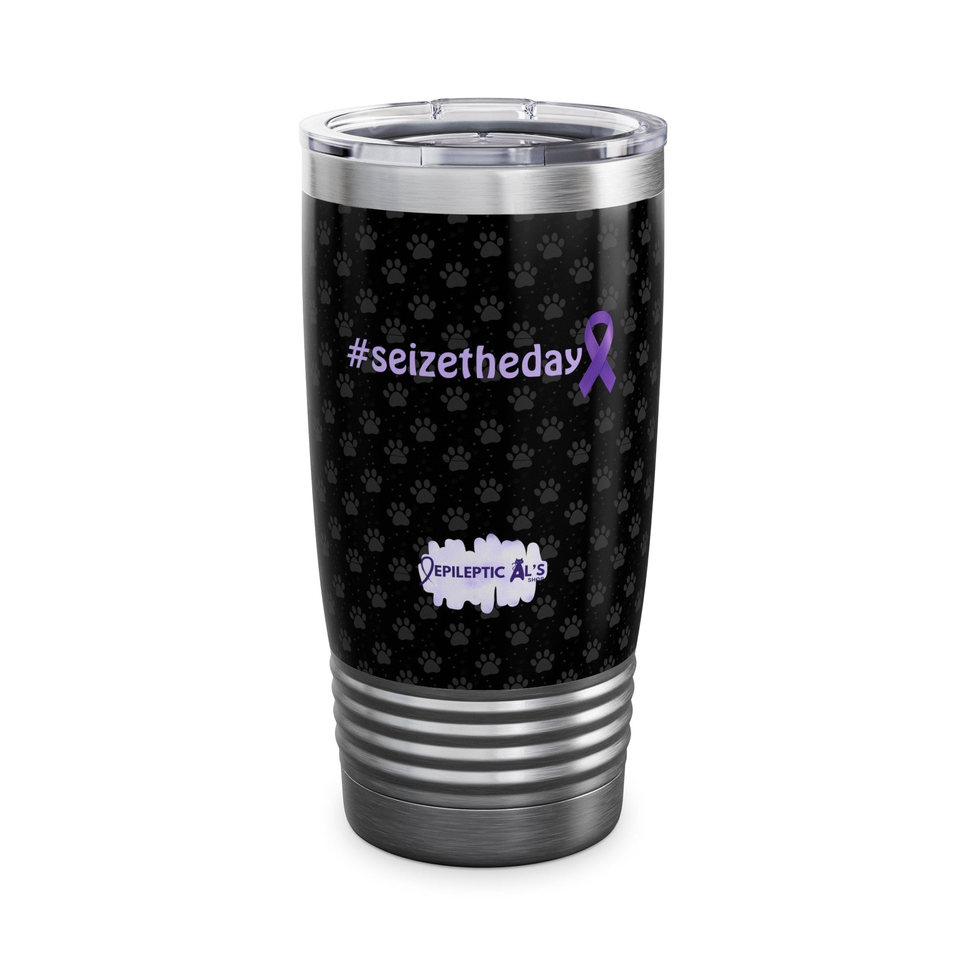 Seize the Day Ringneck Tumbler, 20oz - Mug - Epileptic Al’s Shop